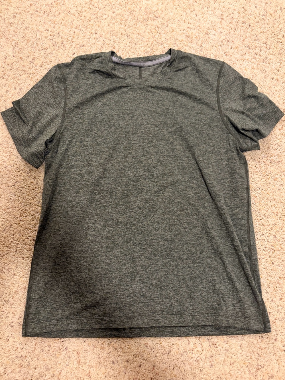 Lululemon Soft Jersey Short Sleeve - Heathered Green